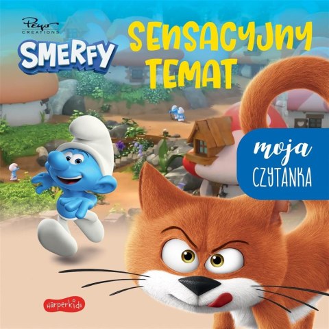 Sensacyjny temat. Smerfy. Moja czytanka Sensacyjny temat. Smerfy. Moja czytanka