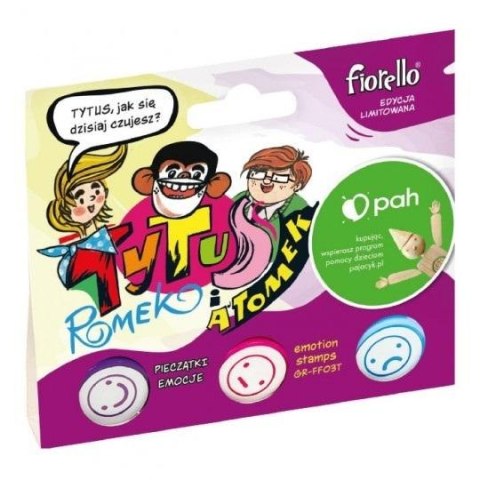 Stempelki Emocje Tytus 3szt FIORELLO Stempelki Emocje Tytus 3szt FIORELLO