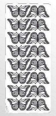 Stiker ażurowy srebrny Stiker ażurowy srebrny