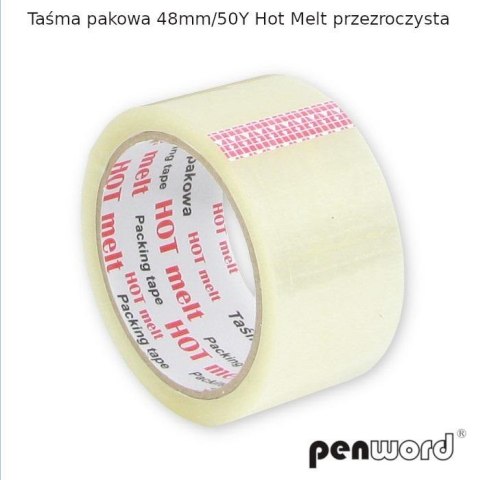 Taśma pakowa przezroczysta 48mmx46m (6szt) Taśma pakowa przezroczysta 48mmx46m (6szt)