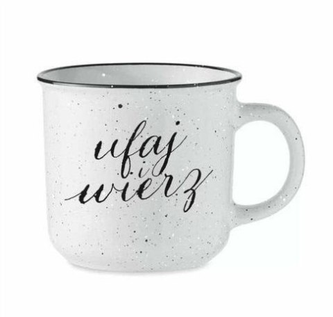 Kubek vintage - Ufaj wierz Kubek vintage - Ufaj wierz