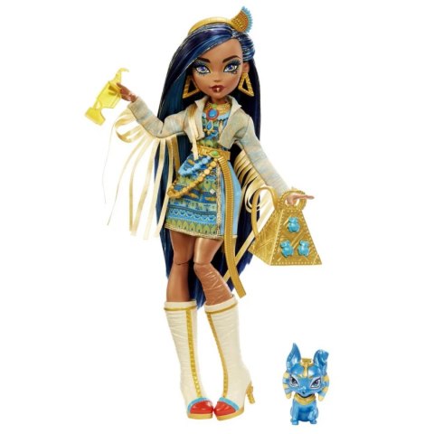 Monster High Cleo de Nile Lalka podstawowa HHK54 Monster High Cleo de Nile Lalka podstawowa HHK54