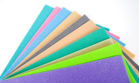 Filc A4 10 pastelowych arkuszy Filc A4 10 pastelowych arkuszy