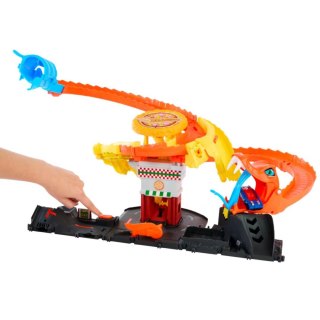 Hot Wheels City Odjazdowa pizza - Atak kobry