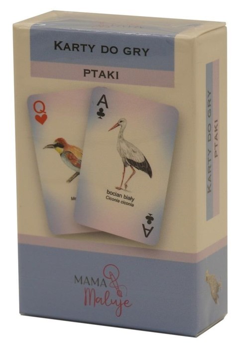 Karty do gry - ptaki Karty do gry - ptaki