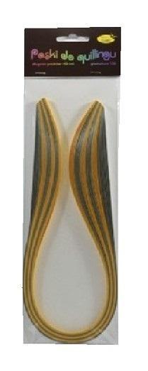 Paski do quillingu 10mmx50cm złote 100szt