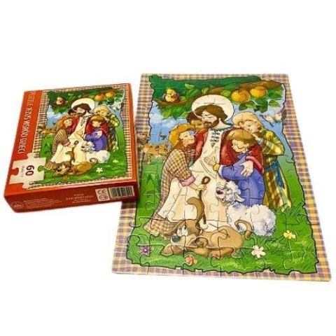 Puzzle 60 - Jezus wśród dzieci Puzzle 60 - Jezus wśród dzieci