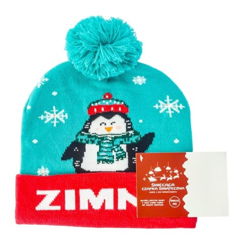 Czapka LED Zimno