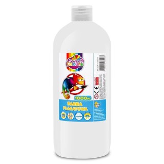 Farba plakatowa biała 1000ml