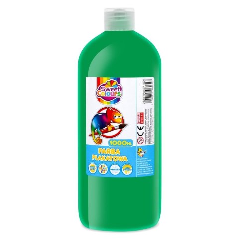 Farba plakatowa trawiasta 1000ml Farba plakatowa trawiasta 1000ml