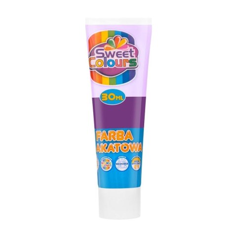 Farba plakatowa w tubie fioletowa 30ml Farba plakatowa w tubie fioletowa 30ml