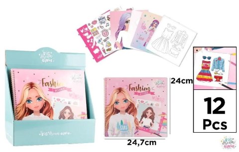 Notes z naklejkami dla projektantek Big Dream Girl Notes z naklejkami dla projektantek Big Dream Girl