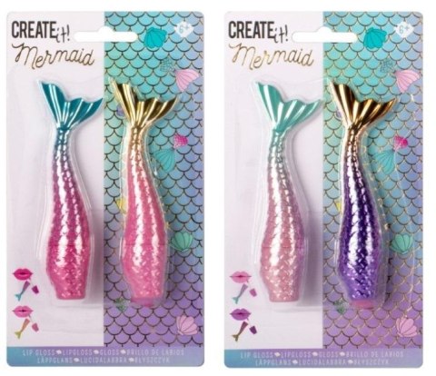 Błyszczyk do ust Mermaid 2szt CREATE IT! Błyszczyk do ust Mermaid 2szt CREATE IT!