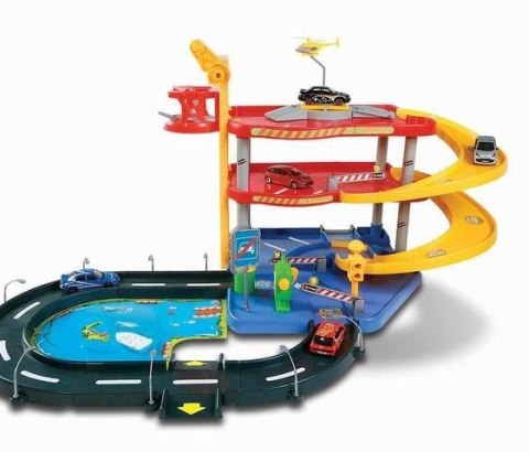 Garaż Parking Playset 1:43 BBURAGO Garaż Parking Playset 1:43 BBURAGO