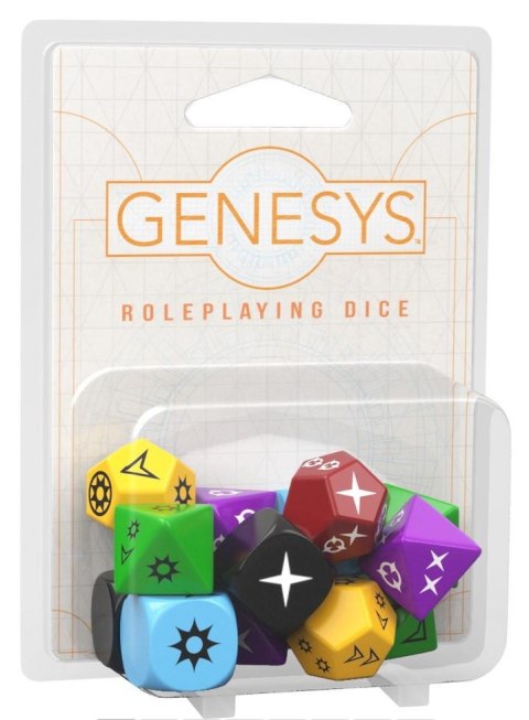 Genesys RPG: Zestaw Kostek Narracyjnych REBEL Genesys RPG: Zestaw Kostek Narracyjnych REBEL