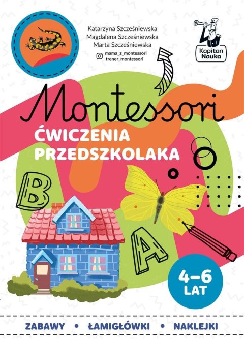 Kapitan Nauka Montessori Ćw. przedszkolaka Kapitan Nauka Montessori Ćw. przedszkolaka