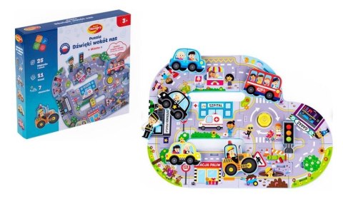 Puzzle dźwięki wokół nas - Miasto Puzzle dźwięki wokół nas - Miasto