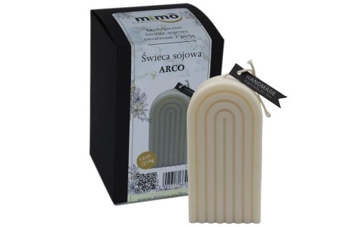 Świeczka naturalna wolnostojąca sojowa Arco Świeczka naturalna wolnostojąca sojowa Arco