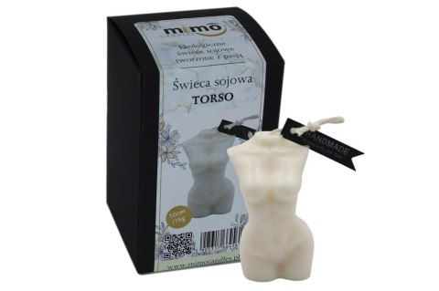 Świeczka naturalna wolnostojąca sojowa Torso Świeczka naturalna wolnostojąca sojowa Torso
