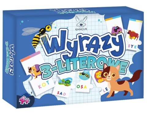 Wyrazy 3-literowe. Puzzle Wyrazy 3-literowe. Puzzle