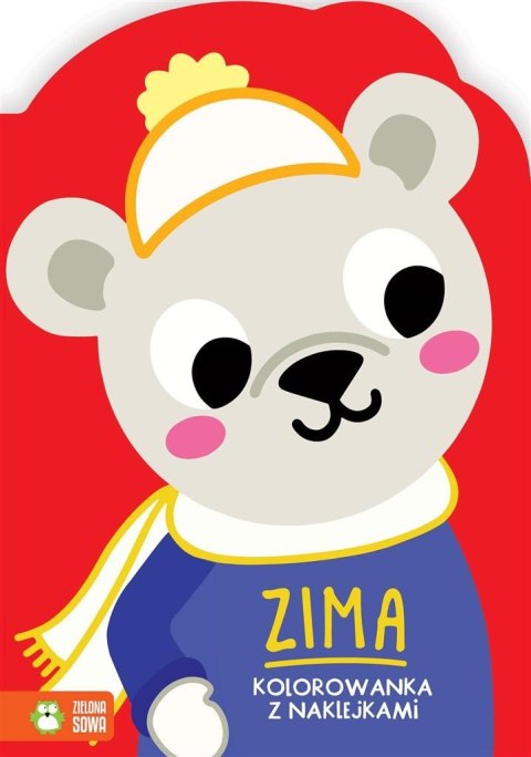 Zimowe kolorowanie. Zima Zimowe kolorowanie. Zima