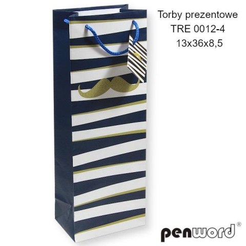 Torebka prezentowa 13x36x8.5cm MIX Torebka prezentowa 13x36x8.5cm MIX