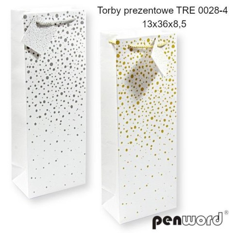 Torebka prezentowa 13x36x8.5cm MIX Torebka prezentowa 13x36x8.5cm MIX