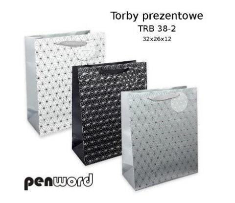 Torebka prezentowa 32x26x12cm MIX Torebka prezentowa 32x26x12cm MIX