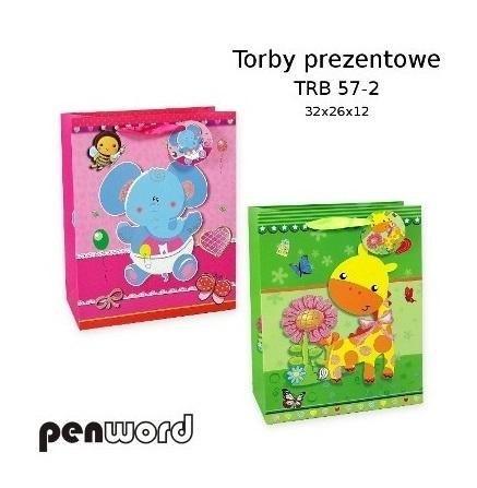Torebka prezentowa 32x26x12cm MIX Torebka prezentowa 32x26x12cm MIX