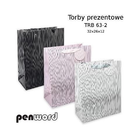 Torebka prezentowa 32x26x12cm MIX Torebka prezentowa 32x26x12cm MIX