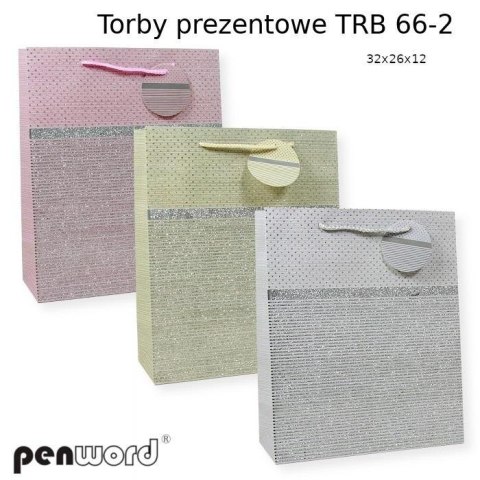 Torebka prezentowa 32x26x12cm MIX Torebka prezentowa 32x26x12cm MIX