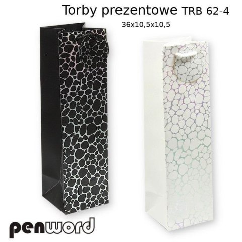 Torebka prezentowa 36x10,5x10,5cm MIX Torebka prezentowa 36x10,5x10,5cm MIX