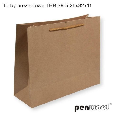 Torebka prezentowa craft 26x32x11cm Torebka prezentowa craft 26x32x11cm