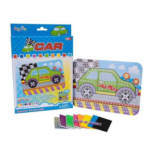 Wyklejanka po numerach - auto mix Wyklejanka po numerach - auto mix