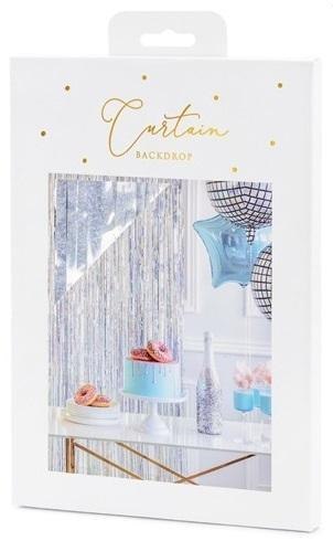 Kurtyna Party holograficzna 90x250cm