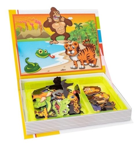 Puzzle magnetyczne - safari Puzzle magnetyczne - safari