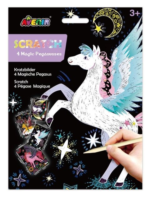 Wydrapywanki - 4 magiczne pegazy Wydrapywanki - 4 magiczne pegazy