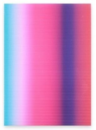 Tektura A4 falista rainbow 10szt