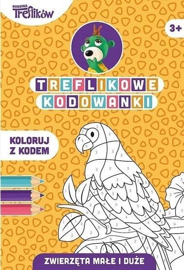 Treflikowe kodowanki. Zwierzęta małe i duże Treflikowe kodowanki. Zwierzęta małe i duże