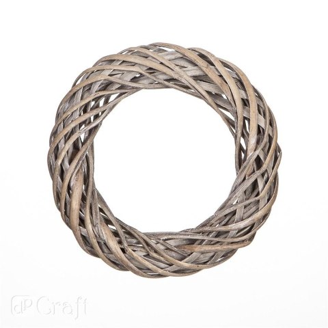 Wianek wiklynowy szary 25cm Wianek wiklynowy szary 25cm