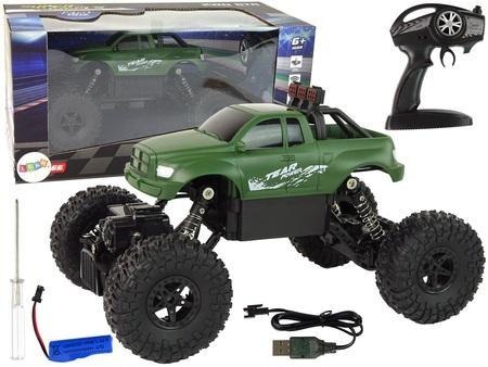 Auto R/C 2.4 GHz 1:18 zielone Auto R/C 2.4 GHz 1:18 zielone