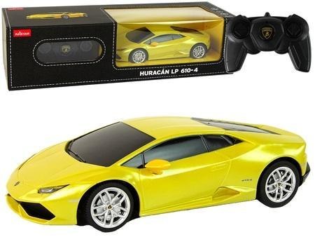 Auto R/C Lamborghini Huracan Rastar 1:24 żółte Auto R/C Lamborghini Huracan Rastar 1:24 żółte