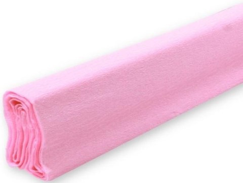 Bibuła marszczona pastelowa różow 50x200 (10szt) Bibuła marszczona pastelowa różow 50x200 (10szt)