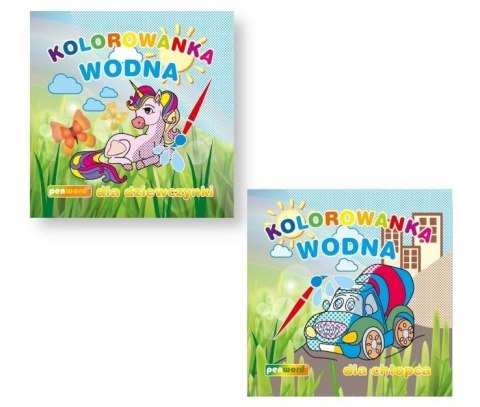 Kolorowanka wodna MIX Kolorowanka wodna MIX