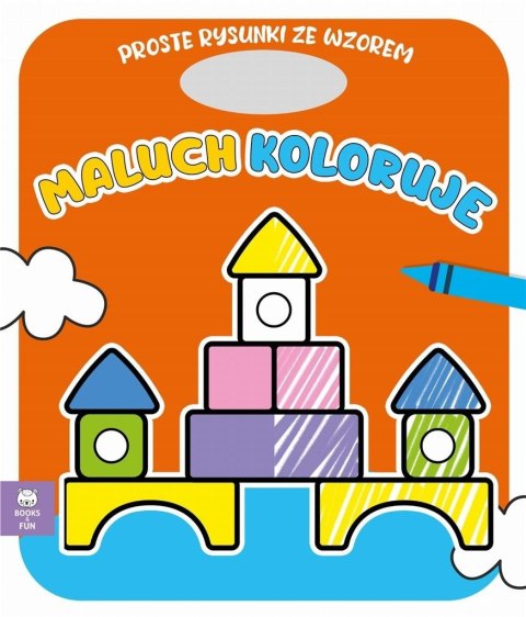 Maluch koloruje klocki Maluch koloruje klocki