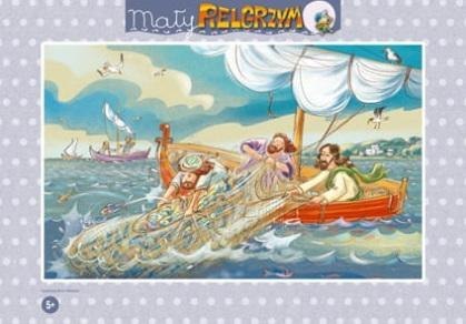 Puzzle 15 Mały Pielgrzym - Cudowny połów Puzzle 15 Mały Pielgrzym - Cudowny połów