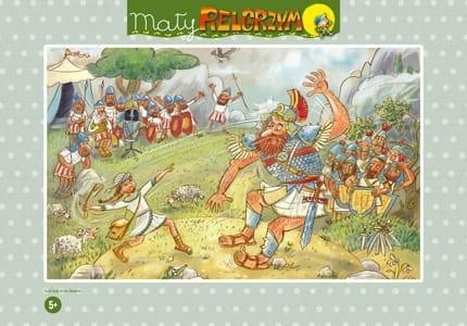 Puzzle 15 Mały Pielgrzym - Dawid i Goliat Puzzle 15 Mały Pielgrzym - Dawid i Goliat