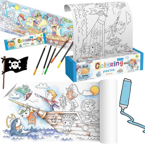 Kolorowanie po numerach Pirates Kolorowanie po numerach Pirates