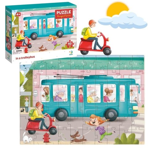 Puzzle 60 In a trolleybus Puzzle 60 In a trolleybus