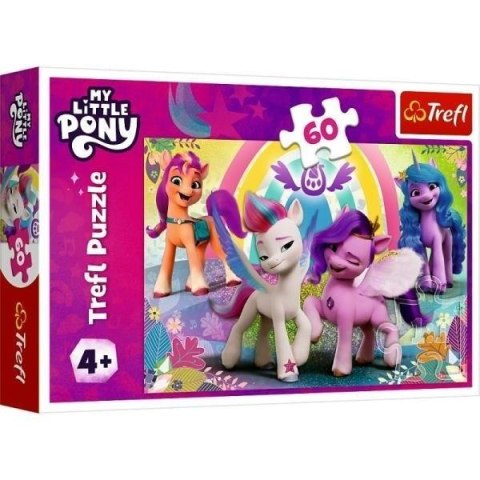 Puzzle 60 W świecie przyjaźni My Little Pony TREFL Puzzle 60 W świecie przyjaźni My Little Pony TREFL